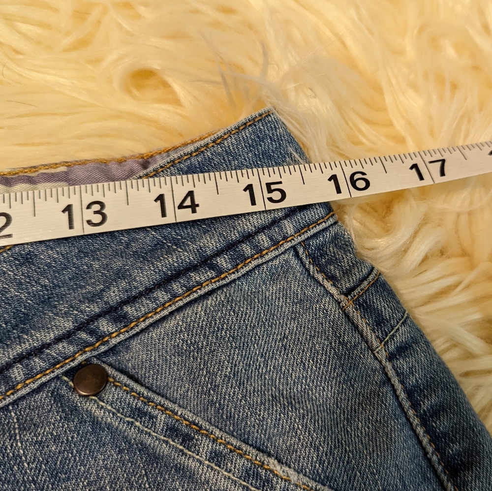 American Eagle Outfitters Blue Denim Jean Shorts - Picture 3 of 6